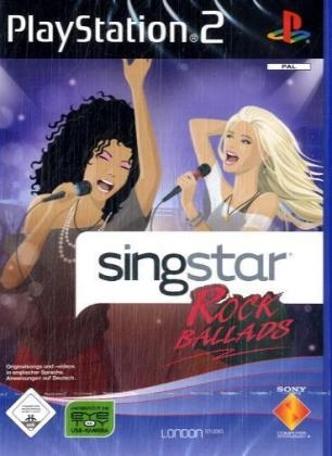 SingStar Rock Ballads, PS2-DVD