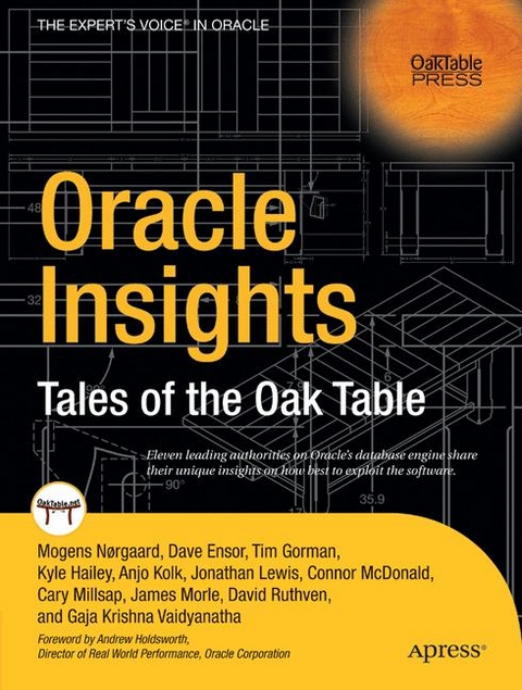 Oracle Insights -  David Ensor,  Gaja Krishna Vaidyanatha,  Tim Gorman,  Kyle Hailey,  Anjo Kolk,  Jonathan Lewis,  Connor McDonald,  Cary Millsap,  James Morle,  David Ruthven