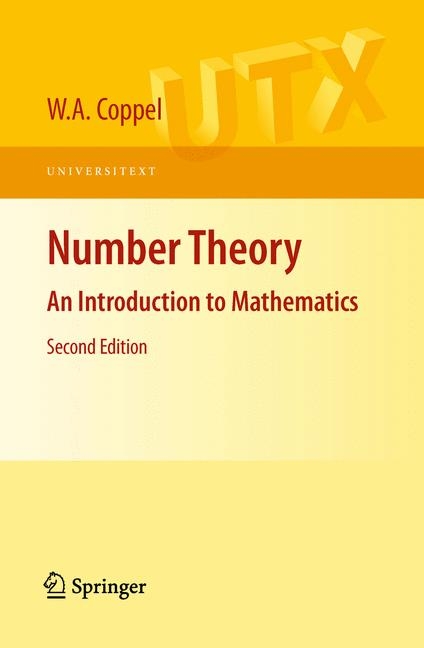 Number Theory -  W.A. Coppel