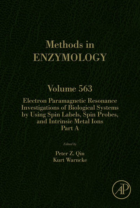 Electron Paramagnetic Resonance Investigations of Biological Systems by Using Spin Labels, Spin Probes, and Intrinsic Metal Ions Part A - 