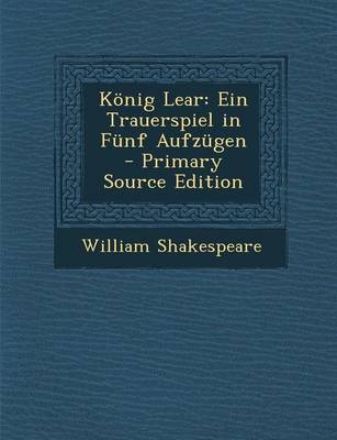 Konig Lear - William Shakespeare