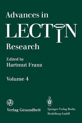 Advances in Lectin Research - 