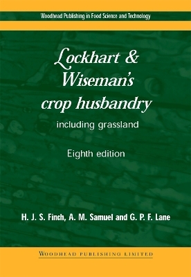 Lockhart and Wiseman’s Crop Husbandry Including Grassland - Steve Finch, Alison Samuel, Gerry P. Lane