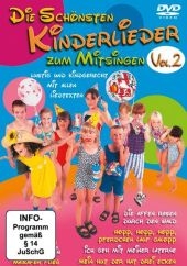 Die schönsten Kinderlieder zum Mitsingen, 1 DVD