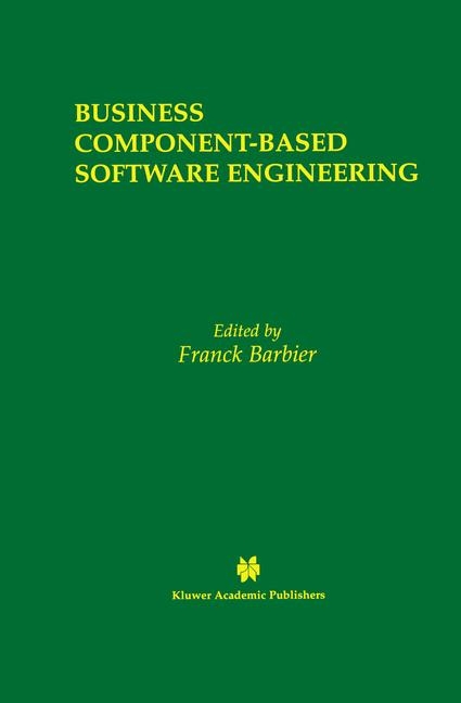 Business Component-Based Software Engineering - 