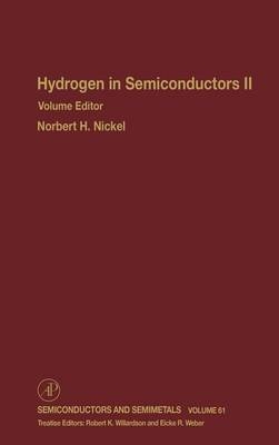 Hydrogen in Semiconductors II - 