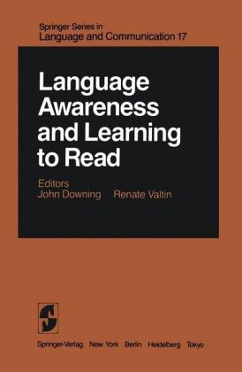 Language Awareness and Learning to Read - 