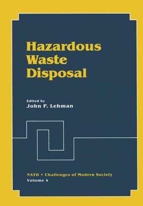 Hazardous Waste Disposal - 