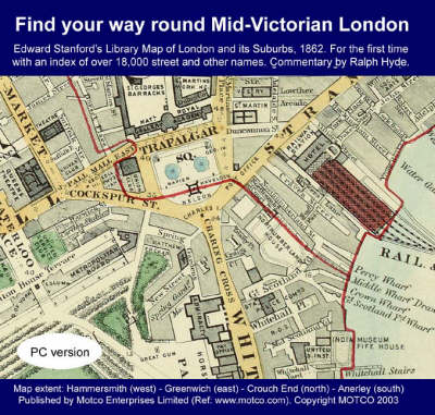 Find Your Way Round Mid-Victorian London - Edward Stanford, Ralph Hyde