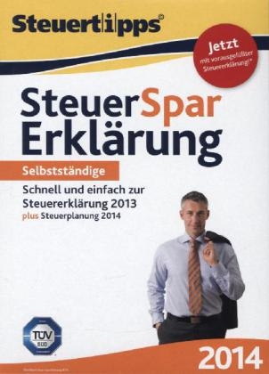 Steuer-Spar-Erklärung, für Selbstständige 2014, CD-ROM