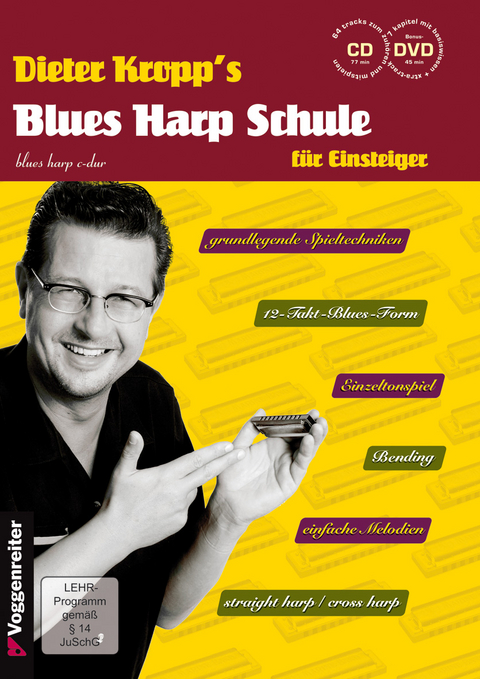 Dieter Kropp's Blues Harp Schule - Dieter Kropp