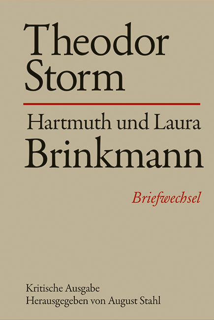 Theodor Storm - Hartmuth und Laura Brinkmann - 