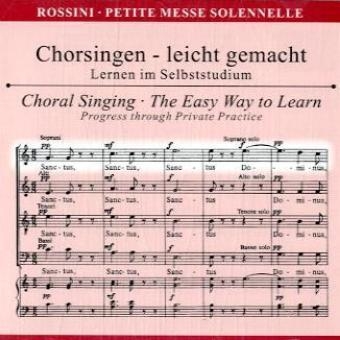 Petite Messe solennelle, Chorstimme Sopran, 1 Audio-CD - Gioachino Rossini