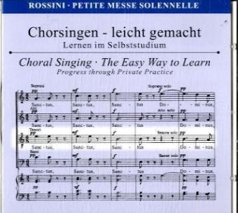 Petite Messe solennelle, Chorstimme Tenor, 1 Audio-CD - Gioachino Rossini