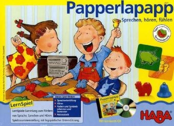 Papperlapapp (Kinderspiel), m. Audio-CD - 