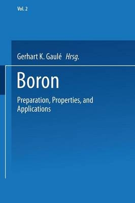 Boron -  Gerhart K. Gaule