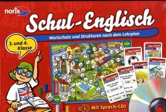 Schul-Englisch 3. und 4. Klasse (Kinderspiel), m. 1 Audio-CD