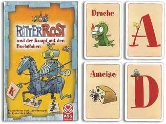 Ritter Rost und der Kampf mit den Buchstaben (Kartenspiel)