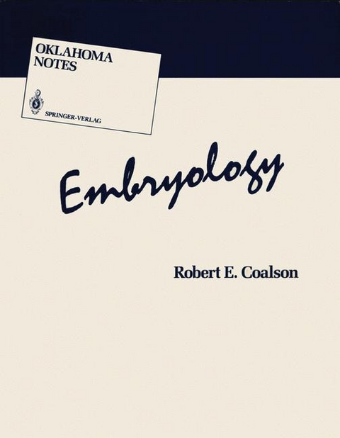 Embryology -  Robert E. Coalson