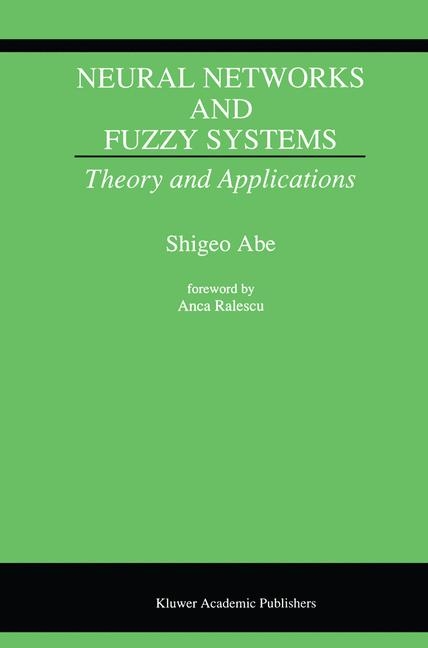 Neural Networks and Fuzzy Systems -  Shigeo Abe