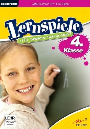 Lernspiele Für bessere Schulnoten, 4. Klasse, 1 CD-ROM