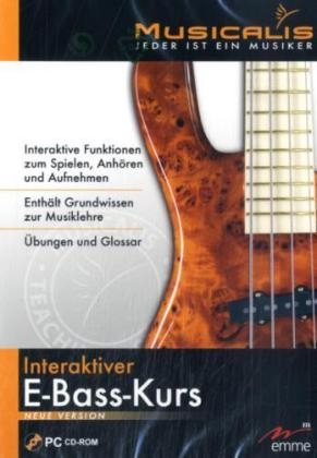 Interaktiver E-Bass-Kurs, 1 CD-ROM