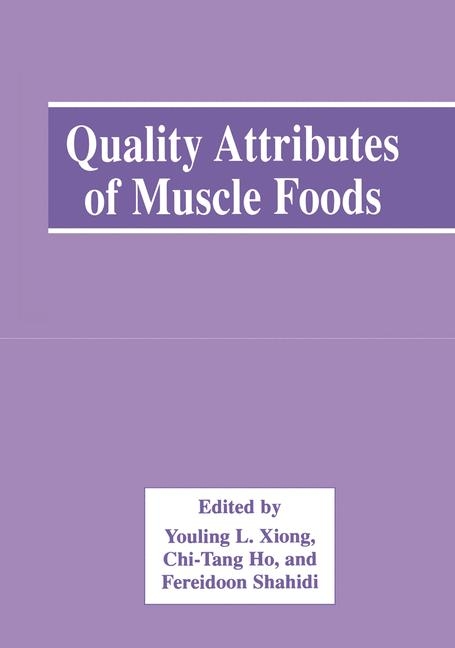 Quality Attributes of Muscle Foods - 