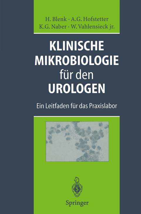 Klinische Mikrobiologie für den Urologen - Holger Blenk, Alfons G. Hofstetter, Kurt G. Naber, Winfried Jr. Vahlensieck