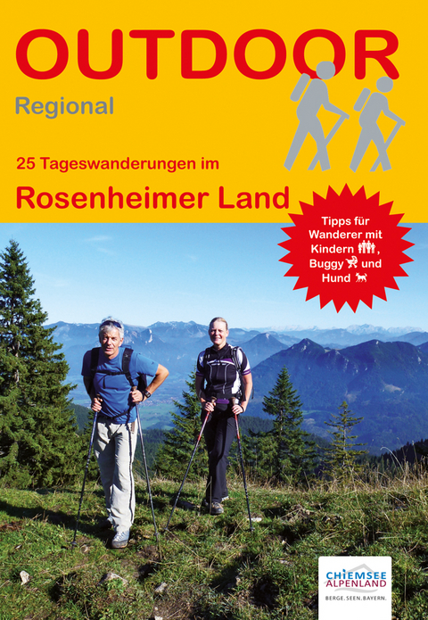 25 Tageswanderungen im Rosenheimer Land - Andreas Friedrich