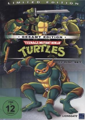 Teenage Mutant Ninja Turtles - Gesamtedition, 22 DVDs