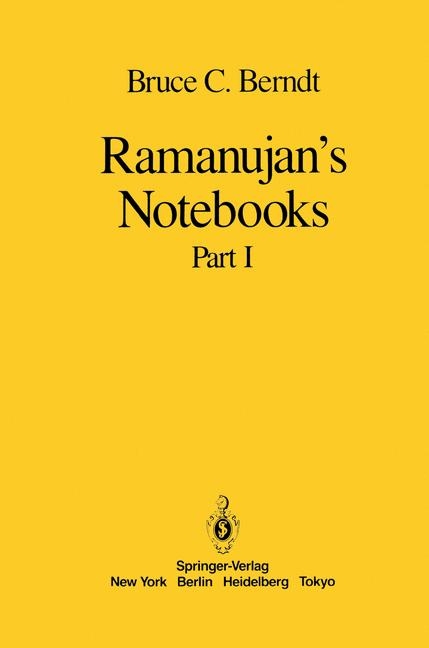 Ramanujan's Notebooks -  Bruce C. Berndt