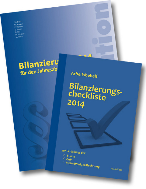 Bilanzierung und Bilanzierungscheckliste 2014 - Kombi-Paket