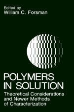 Polymers in Solution - 