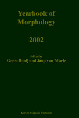 Yearbook of Morphology 2002 - 