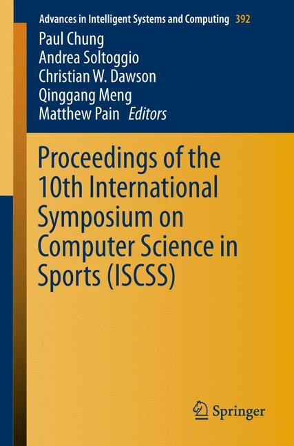 Proceedings of the 10th International Symposium on Computer Science in Sports (ISCSS) - 