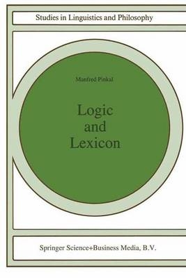 Logic and Lexicon -  Manfred Pinkal