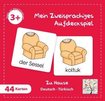 Mein Zweisprachiges Aufdeckspiel, Zu Hause, Türkisch (Kinderspiel) - 