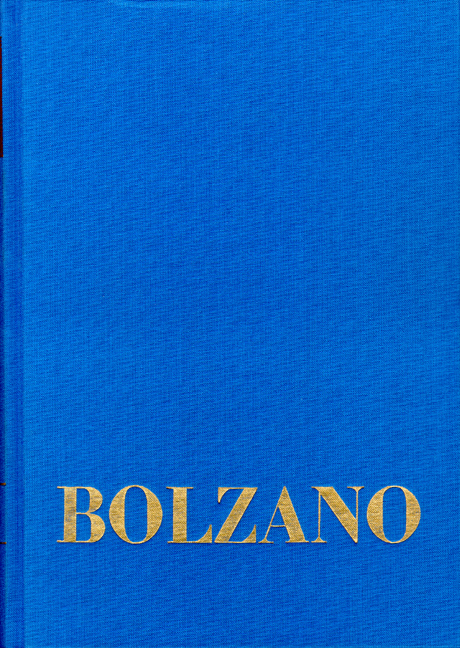 Bernard Bolzano Gesamtausgabe / Reihe I: Schriften. Band 11,2: Wissenschaftslehre §§ 46-90 - Bernard Bolzano