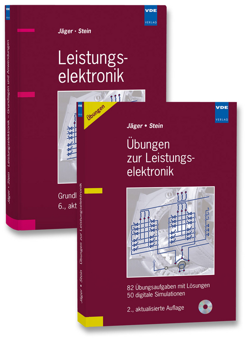 Leistungselektronik & Übungen zur Leistungselektronik (Set) - Rainer Jäger, Edgar Stein