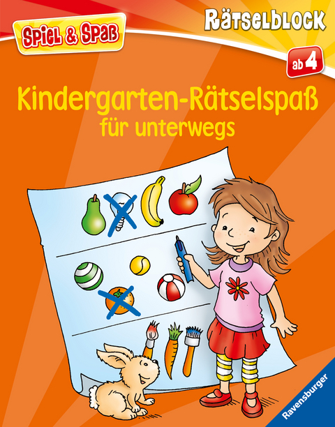 Spiel & Spaß - Kindergarten-Rätselspaß für unterwegs - Stefan Lohr