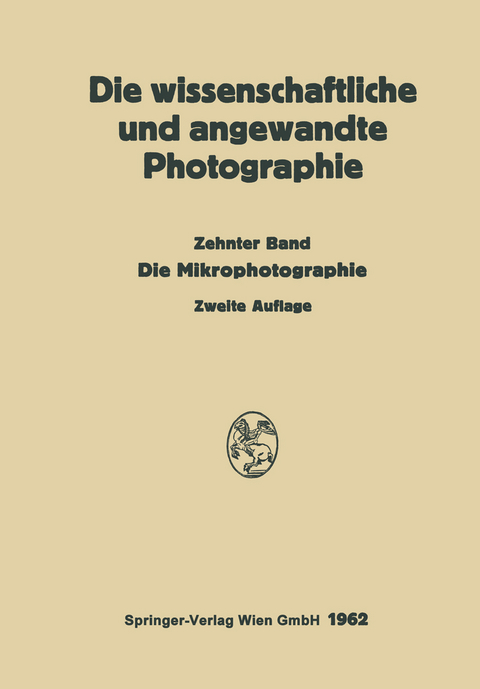 Die Mikrophotographie - Kurt Michel