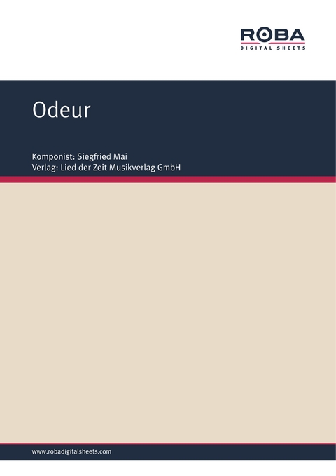 Odeur - Siegfried Mai