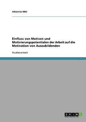 Einfluss von Motiven und Motivierungspotentialen der Arbeit auf die Motivation von Auszubildenden - Johannes HÃ¶sl