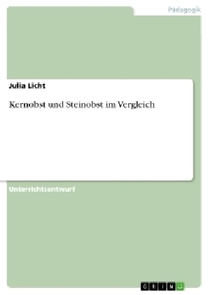 Kernobst und Steinobst im Vergleich - Julia Licht