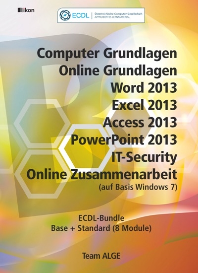 ECDL Komplett Bundle (8 Module) Office 2013 Windows 7