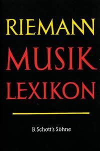 Riemann Musiklexikon - 