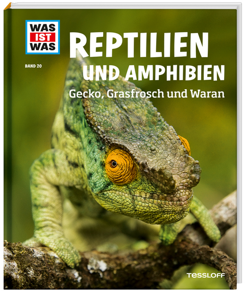 WAS IST WAS Band 20 Reptilien und Amphibien. Gecko, Grasfrosch und Wa - Alexandra Rigos