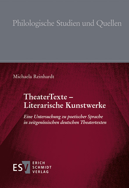 TheaterTexte – Literarische Kunstwerke - Michaela Reinhardt