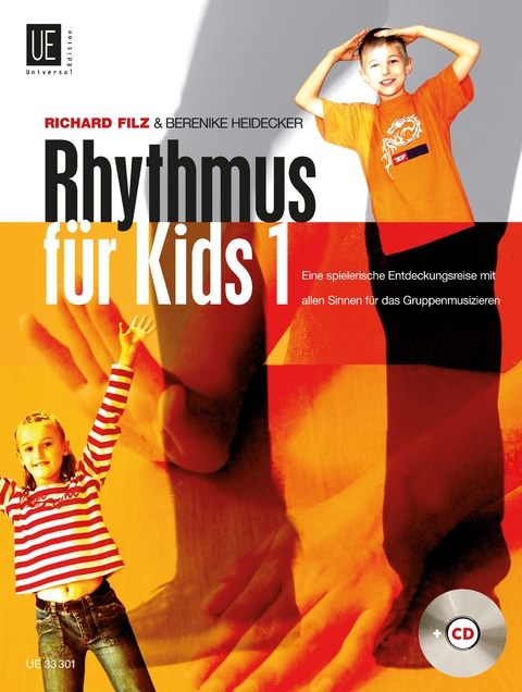 Rhythmus für Kids mit CD, für das Gruppenmusizieren - Richard Filz