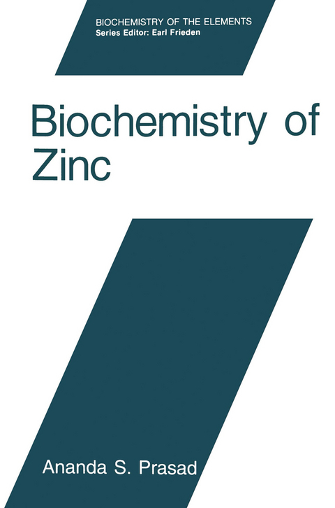 Biochemistry of Zinc - Ananda S. Prasad